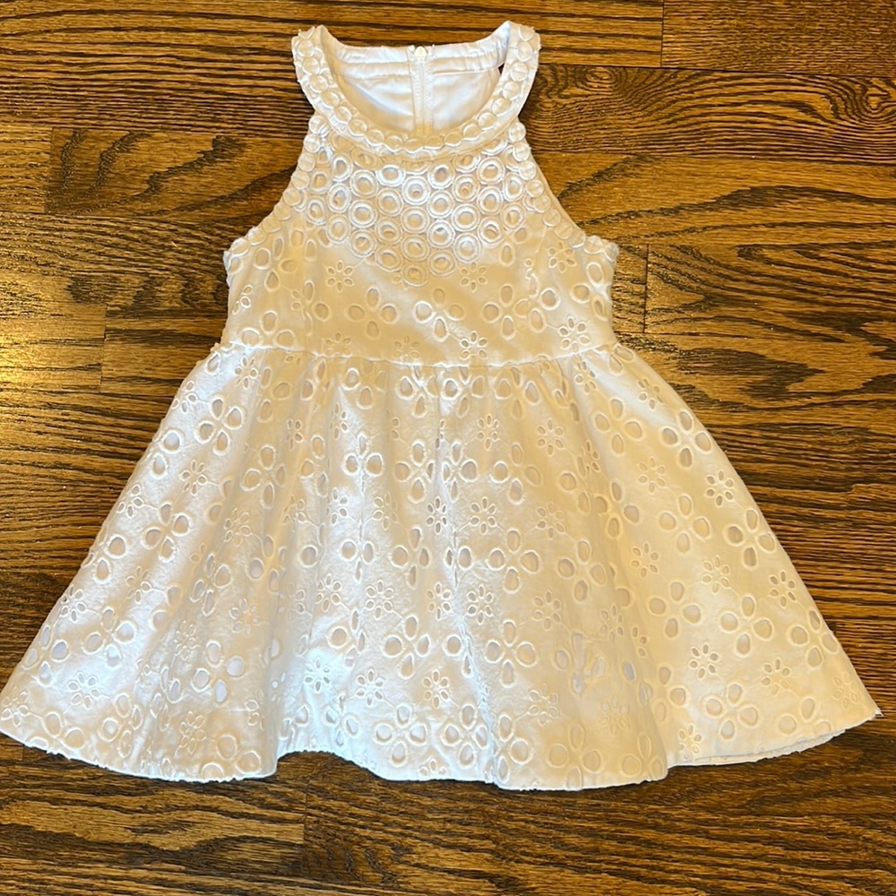 Lilly Pulitzer dress, size 2T, white eyelet dress